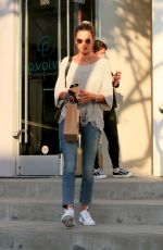 ALESSANDRA AMBROSIO Shopping at Fred Segal in West Hollywood 11/21/2019