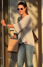 ALESSANDRA AMBROSIO Shopping at Fred Segal in West Hollywood 11/21/2019