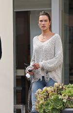 ALESSANDRA AMBROSIO Shopping at Fred Segal in West Hollywood 11/21/2019