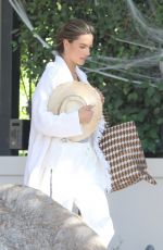 ALESSANDRA AMBRPSIO Leaves Her Home in Los Angeles 11/03/2019