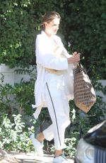 ALESSANDRA AMBRPSIO Leaves Her Home in Los Angeles 11/03/2019