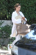 ALESSANDRA AMBRPSIO Leaves Her Home in Los Angeles 11/03/2019