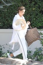 ALESSANDRA AMBRPSIO Leaves Her Home in Los Angeles 11/03/2019