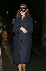 ALEXA CHUNG Leaves Laylow Halloween Party in London 10/31/2019