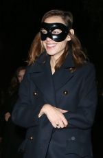 ALEXA CHUNG Leaves Laylow Halloween Party in London 10/31/2019