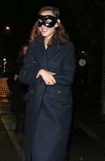 ALEXA CHUNG Leaves Laylow Halloween Party in London 10/31/2019