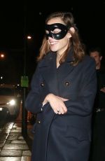 ALEXA CHUNG Leaves Laylow Halloween Party in London 10/31/2019