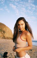 ALEXIS REN at a Photoshoot in Malibu, September 2019