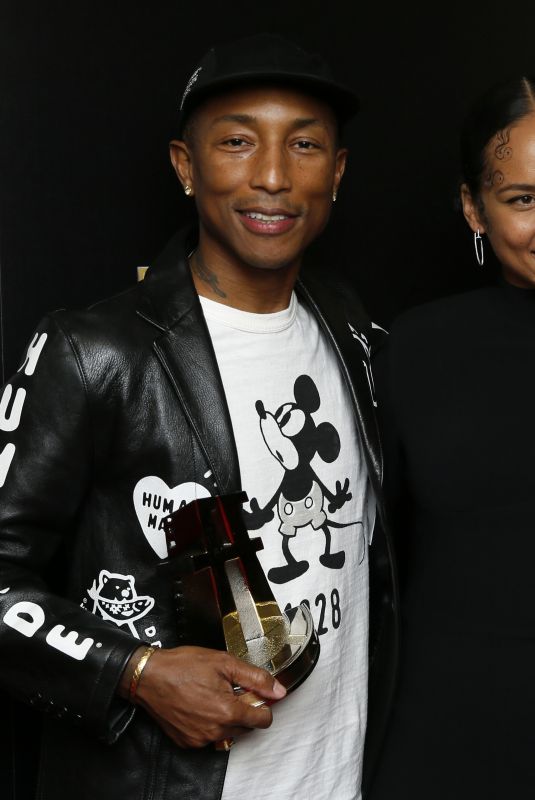 ALICIA KEYS and Pharrell Williams at Hollywood Film Awards in Beverly Hills 11/03/2019
