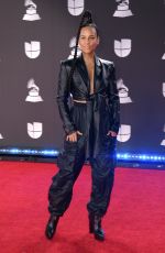 ALICIA KEYS at 20th Annual Latin Grammy Awards in Las Vegas 11/14/2019