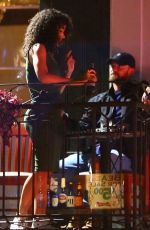 ALISHA WAINWRIGHT and Justin Timberlake Night Out in Los Angeles 11/21/2019
