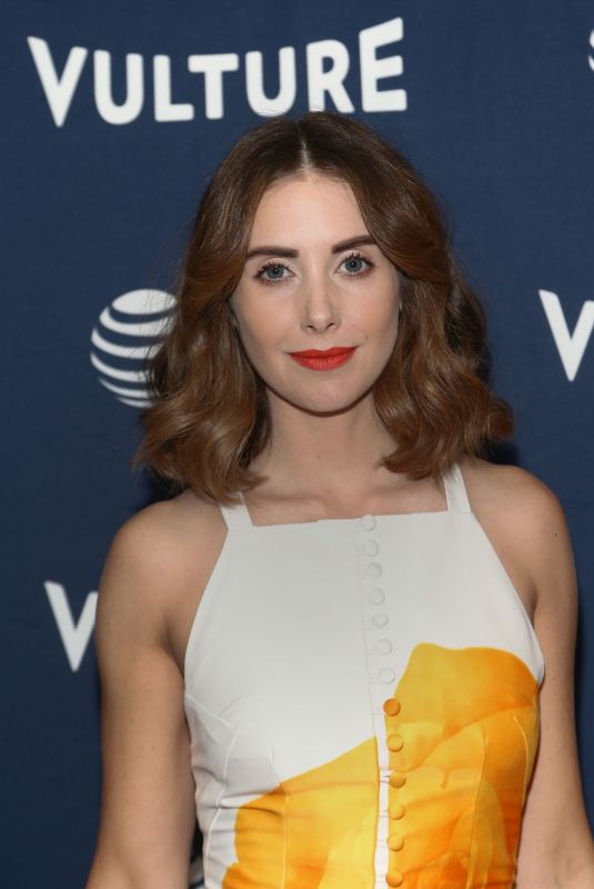 ALISON BRIE at Vulture Festival in Los Angeles 11/10/2019