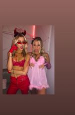 ALLISON MASON at Halloween Party - Instagram Photos 10/31/2019