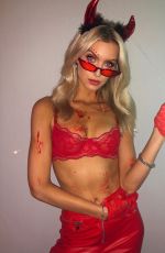 ALLISON MASON at Halloween Party - Instagram Photos 10/31/2019