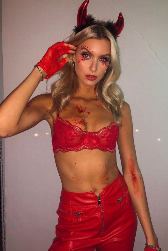 ALLISON MASON at Halloween Party - Instagram Photos 10/31/2019