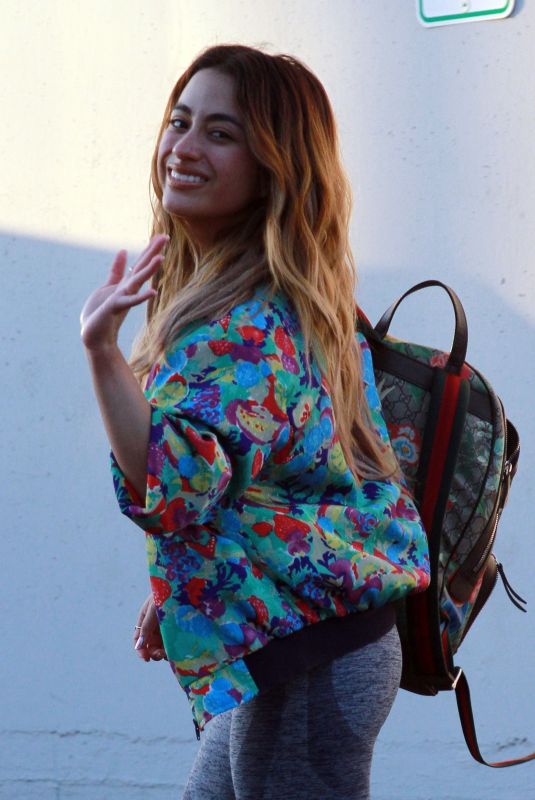 ALLY BROOKE Arrives at a Dance Studio in Los Angeles 11/08/2019