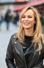 AMANDA HOLDEN Leaves Heart Radio in London 11/18/2019