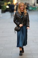 AMANDA HOLDEN Leaves Heart Radio in London 11/18/2019