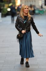 AMANDA HOLDEN Leaves Heart Radio in London 11/18/2019