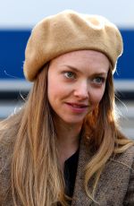AMANDA SEYFRIED on the Set of Things Heard and Seen in New York 11/25/2019