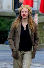 AMANDA SEYFRIED on the Set of Things Heard and Seen in New York 11/25/2019