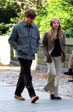 AMANDA SEYFRIED on the Set of Things Heard and Seen in New York 11/25/2019