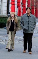 AMANDA SEYFRIED on the Set of Things Heard and Seen in New York 11/25/2019