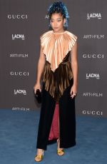 AMANDLA STENBERG at 2019 Lacma Art + Film Gala Presented by Gucci in Los Angeles 11/02/2019
