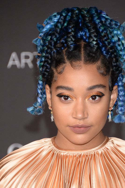 AMANDLA STENBERG at 2019 Lacma Art + Film Gala Presented by Gucci in Los Angeles 11/02/2019