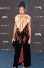 AMANDLA STENBERG at 2019 Lacma Art + Film Gala Presented by Gucci in Los Angeles 11/02/2019