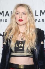 AMBER HEARD at Puma x Balmain Launch Event in Los Angeles 11/21/2019