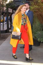 AMBER TAMBLYN Arrives at Tribeca Chanel Women’s Filmmaker Program Luncheon 11/04/2019