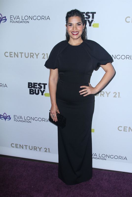 AMERICA FERRERA at Eva Longoria Foundation Gala in Los Angeles 11/15/2019