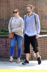 AMY ADAMS and Darren Le Gallo Out in Beverly Hills 11/07/2019