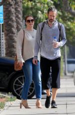 AMY ADAMS and Darren Le Gallo Out in Beverly Hills 11/07/2019