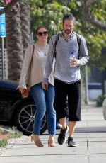 AMY ADAMS and Darren Le Gallo Out in Beverly Hills 11/07/2019