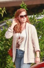 AMY ADAMS Out for Lunch at Ca Del Sole in Toluca Lake 11/15/2019