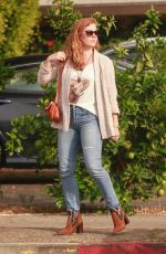 AMY ADAMS Out for Lunch at Ca Del Sole in Toluca Lake 11/15/2019