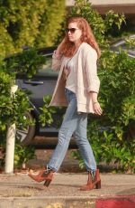 AMY ADAMS Out for Lunch at Ca Del Sole in Toluca Lake 11/15/2019