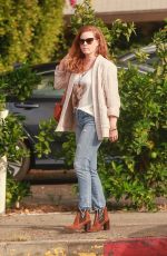 AMY ADAMS Out for Lunch at Ca Del Sole in Toluca Lake 11/15/2019