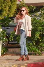 AMY ADAMS Out for Lunch at Ca Del Sole in Toluca Lake 11/15/2019