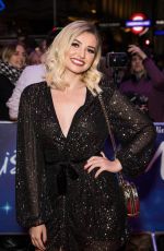 AMY HART at White Christmas Musical Press Night in London 11/25/2019