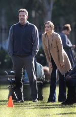 ANA DE ARMAS and Ben Affleck on the Set of Deep Water in New Orleans 11/13/2019