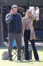 ANA DE ARMAS and Ben Affleck on the Set of Deep Water in New Orleans 11/13/2019
