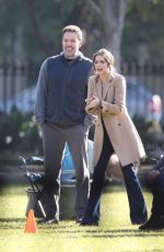 ANA DE ARMAS and Ben Affleck on the Set of Deep Water in New Orleans 11/13/2019