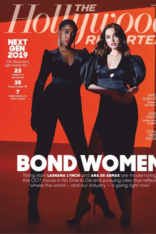 ANA DE ARMAS and LASHANA LYNCH in The Hollywood Reporter, November 2019