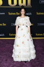 ANA DE ARMAS at Knives Out Premiere in Westwood 11/14/2019