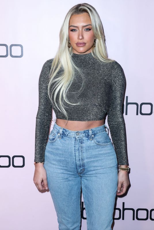 ANASTASIA KARANIKOLAOU at boohoo.com Holiday Party in Los Angeles 11/07/2019