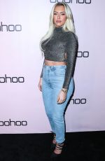 ANASTASIA KARANIKOLAOU at boohoo.com Holiday Party in Los Angeles 11/07/2019