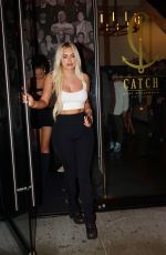 ANASTASIA KARANIKOLAOU at Catch LA in Los Angeles 11/15/2019
